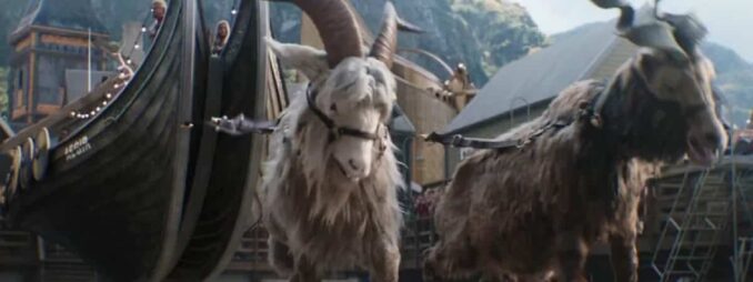 Thor’s Love and Thunder entende quem é a cabra gritando no filme